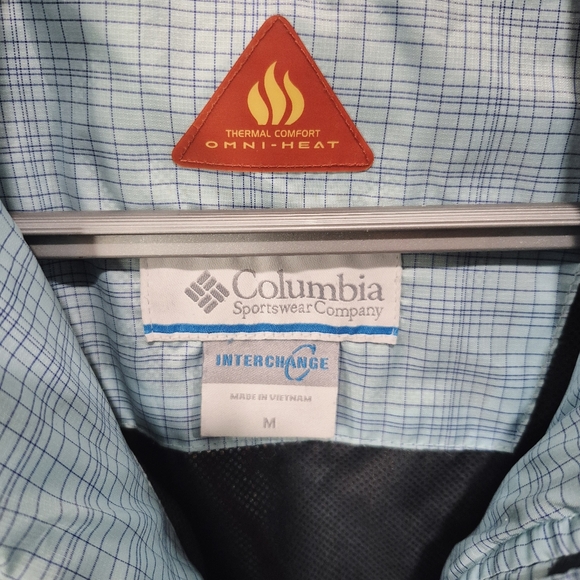 Columbia omni-heat Women's Light Blue Jacket - Picture 8 of 11